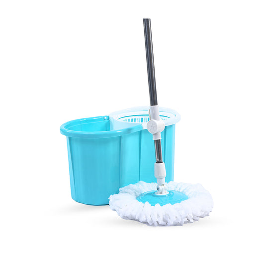 Spin Mop Plastic SPINNER – Easy Spin 360° Microfiber Mop