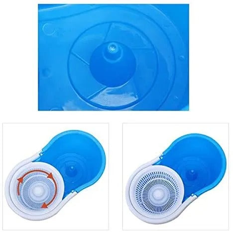 Spin Mop Plastic SPINNER – Easy Spin 360° Microfiber Mop