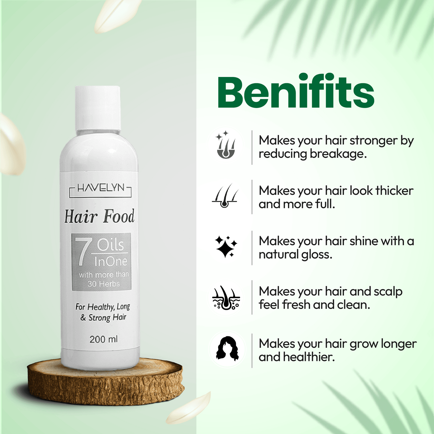 Keratin Hair Mask + Havelyn Hair Food Oil – Your Ultimate Hair Repair Duo