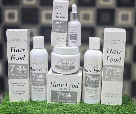 4 in 1 Hair Care Set – Serum, Shampoo, Mask & Oil
