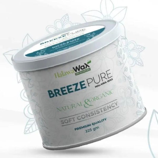 Hair Removal WaxBreeze Pure Organic Halawa Finger Wax – 225g