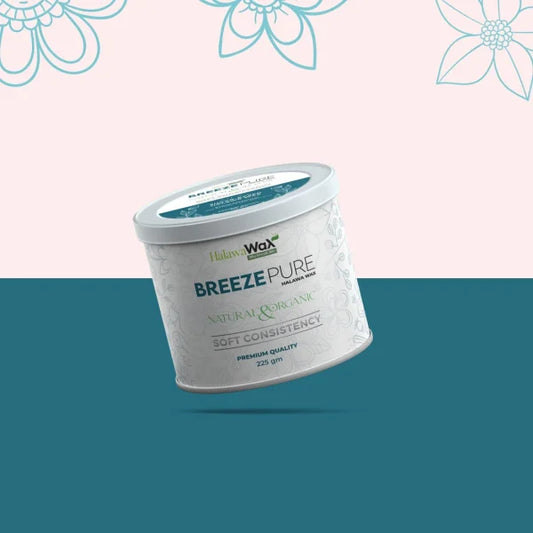 Hair Removal WaxBreeze Pure Organic Halawa Finger Wax – 225g