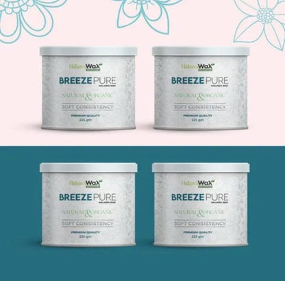 Hair Removal WaxBreeze Pure Organic Halawa Finger Wax – 225g
