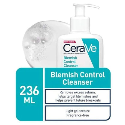 Cerave Blemish Control Face Cleanser For Blemish