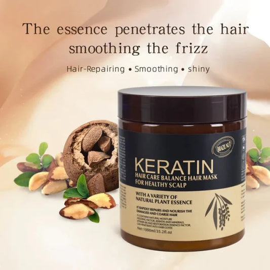 Keratin Hair Mask + Havelyn Hair Food Oil – Your Ultimate Hair Repair Duo